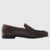 Alohas - Marty Brown Leather Loafers