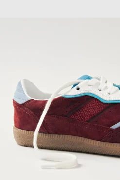 Alohas - Tb.490 Rife Burgundy Leather Sneakers