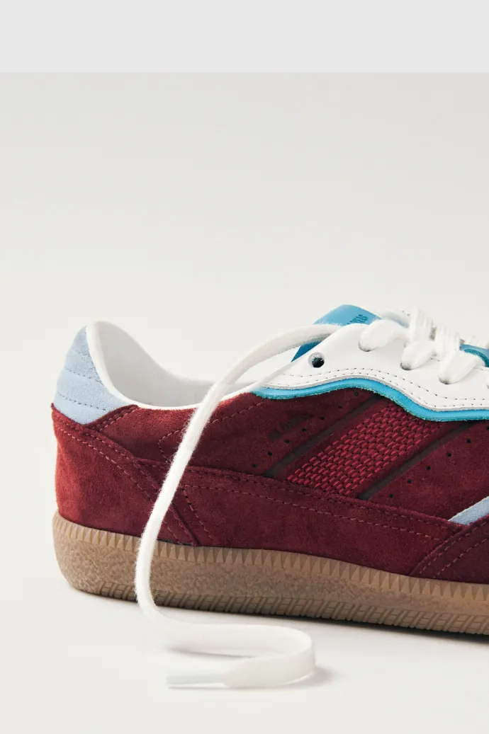 Alohas - Tb.490 Rife Burgundy Leather Sneakers