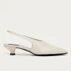 Alohas - Eros Cream Leather Pumps - Cream