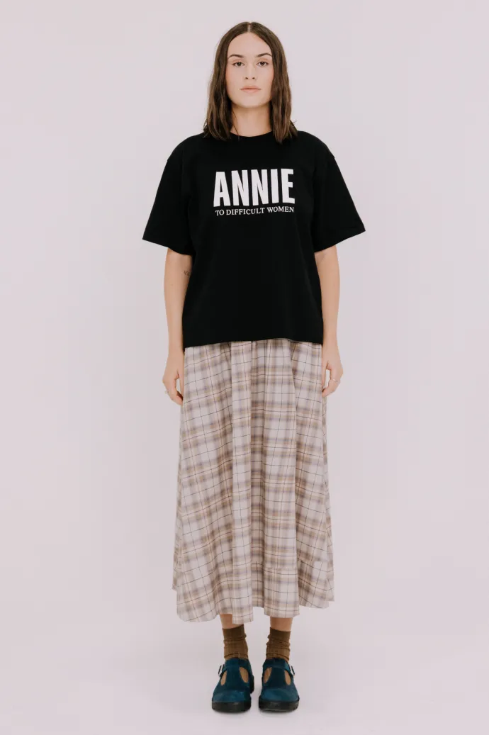 Annie - Annie Tee - Black