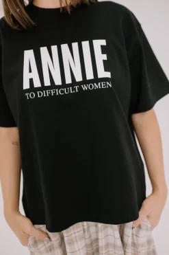 Annie - Annie Tee - Black