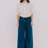 Annie - Jasper Shirt - Winter White Floral