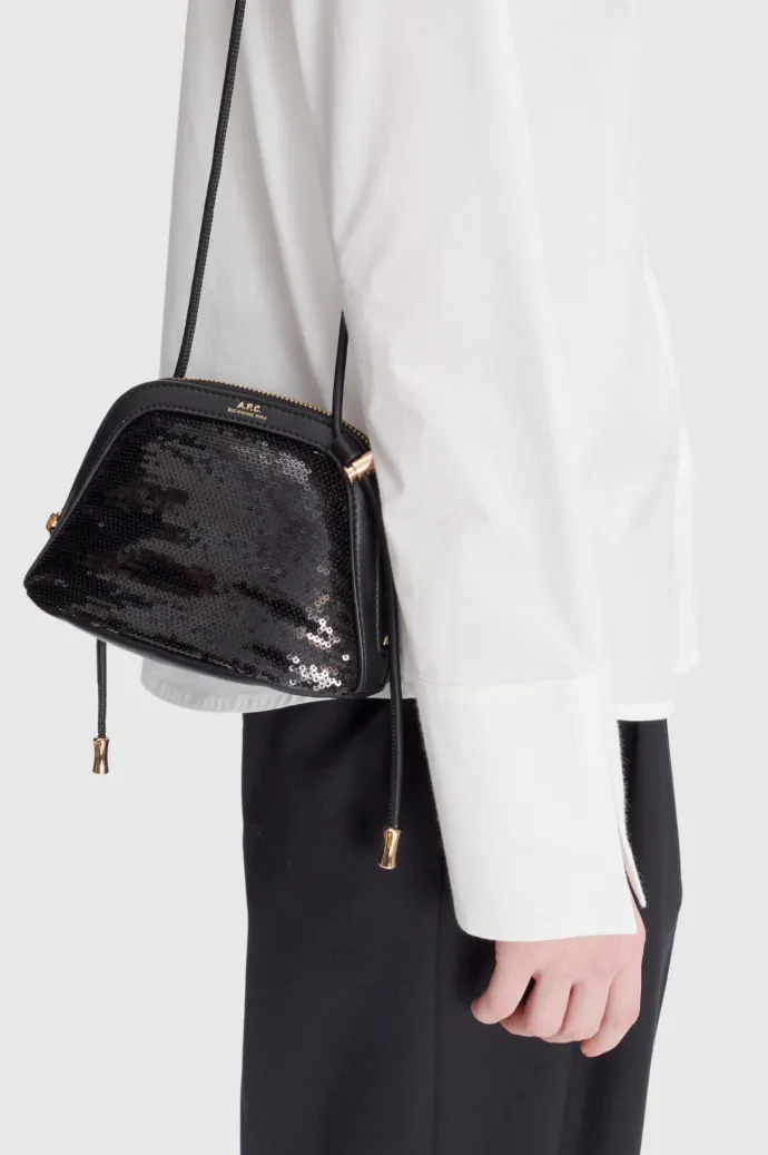A.P.C - Bourse Ninon Small Bag - Black