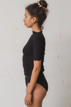 Baserange - Omato 3/4 Tee - Black