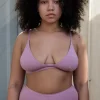 Baserange - Triangle Bra - Still Purple