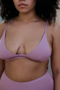 Baserange - Triangle Bra - Still Purple