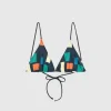 Bobo Choses - Colour Block Print Recycled Triangle Bikini