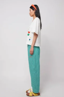 Bobo Choses - Garden Embroidery Tie Blouse