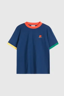 Bobo Choses - Logo Embroidery Colour Block T-Shirt