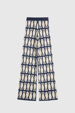 Bobo Choses - Lucky Fish Jacquard Knitted Trousers