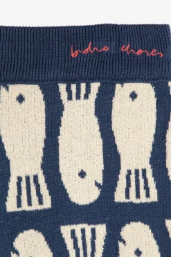 Bobo Choses - Lucky Fish Jacquard Knitted Trousers