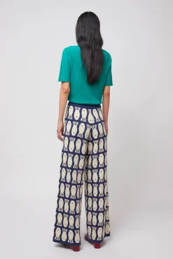 Bobo Choses - Lucky Fish Jacquard Knitted Trousers