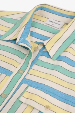 Bobo Choses - Multicolor Stripes Relaxed Shirt
