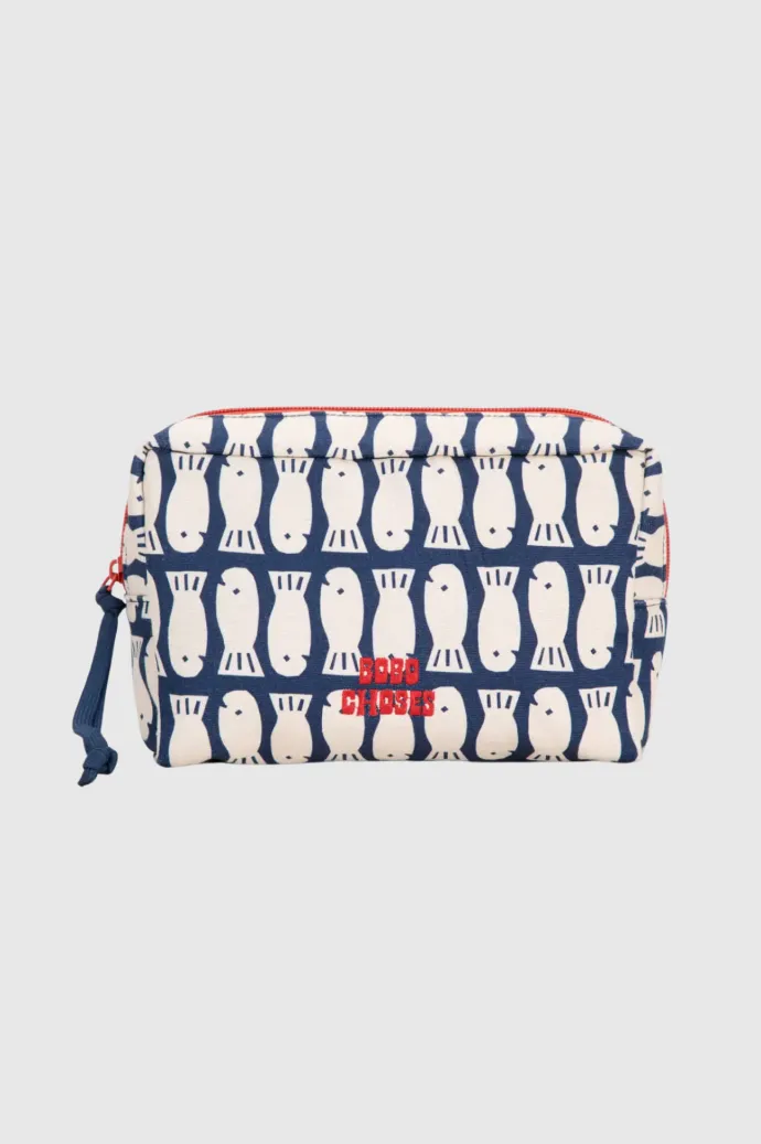 Bobo Choses - Printed Cotton Pouch - Lucky Fish