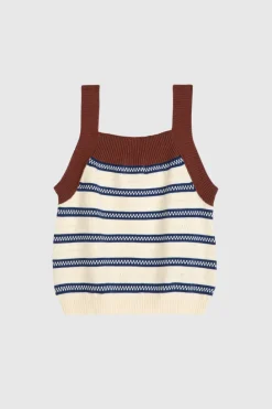 Bobo Choses - Stripes Knitted Tank Top