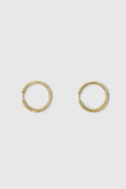 Brie Leon - Estella Hoops - Gold