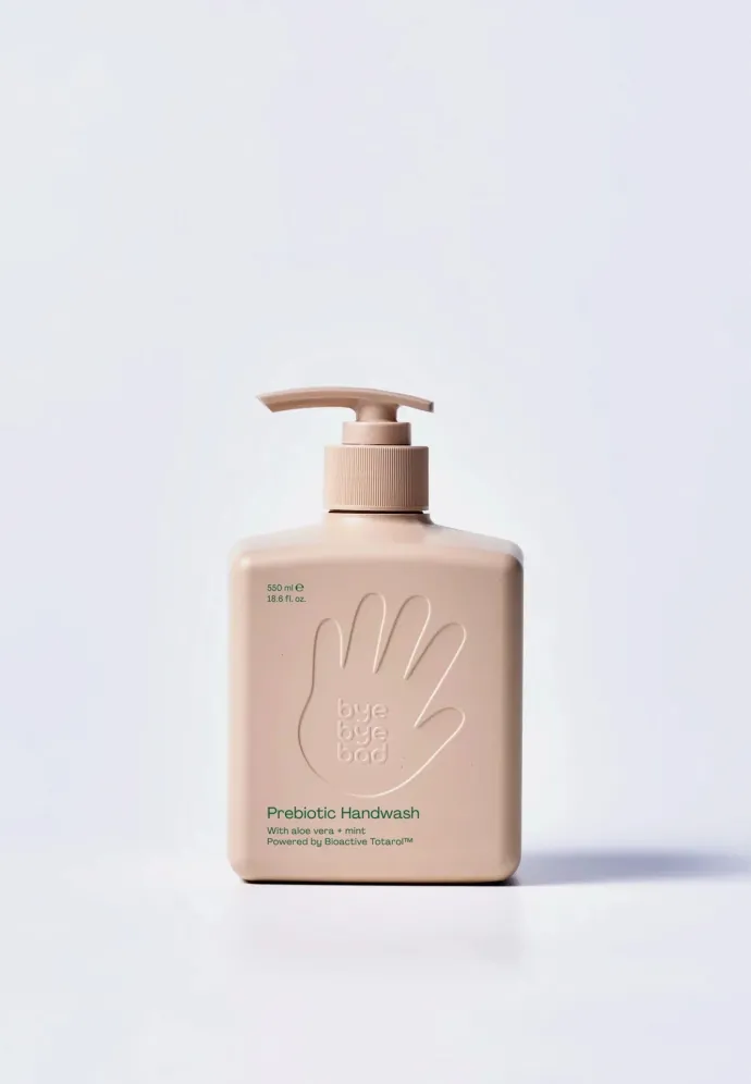 Byebyebad - Prebiotic Handwash with Aloe Vera + Mint - 550ml