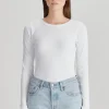 Commoners - Base Ribbed LS - White