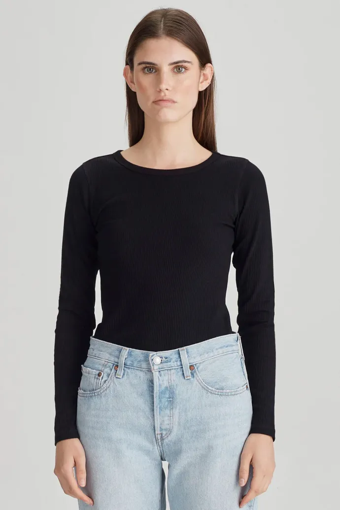 Commoners - Base Ribbed LS - Black