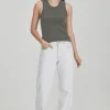 Commoners - Fitted Rib Tank - Vintage Fog