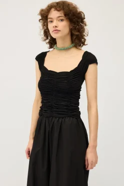 Dominique Healy - Jolene Tee - Black