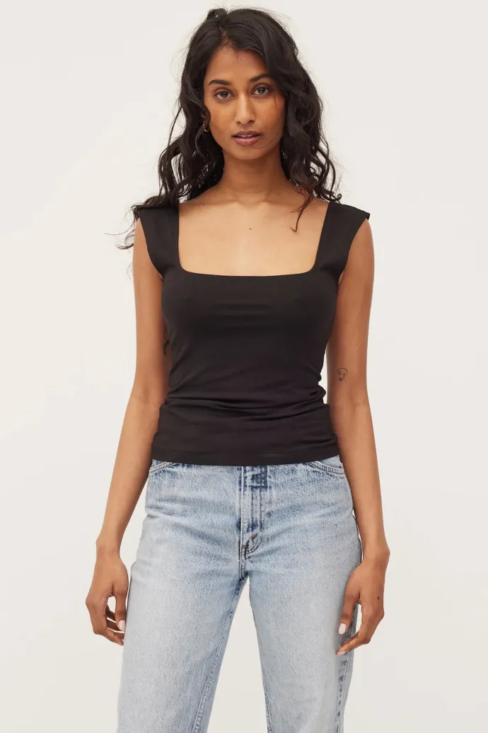 Dominique Healy - Naia Tank - Black