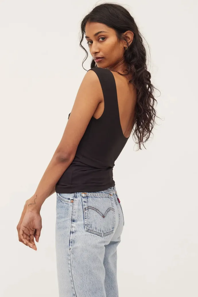 Dominique Healy - Naia Tank - Black
