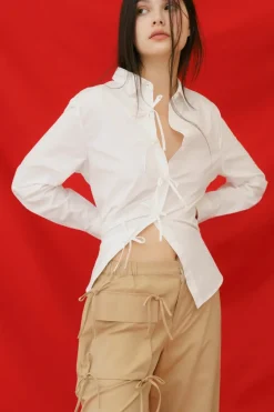 Find Me Now - Genevieve Shirt - Bright White
