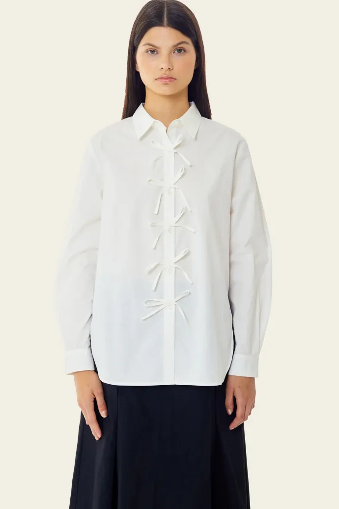 Find Me Now - Genevieve Shirt - Bright White