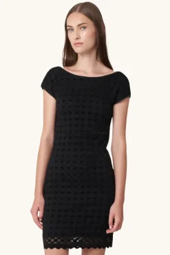 Find Me Now - Harmony Checkered Mini Dress - Black Harmony