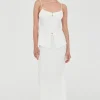 Friend Of Audrey - Lydia Linen Singlet Top - White