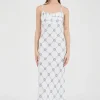 Friend Of Audrey - Seashell Linen Singlet Dress - Seashell