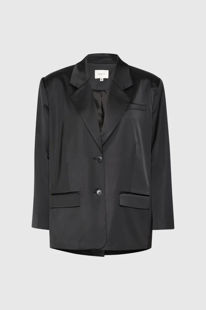 Gestuz - YacmineGZ OZ Blazer - Black