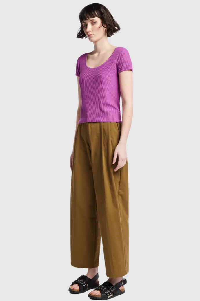 Kloke - Celsius Knit T-Shirt - Fushia