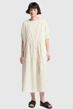 Kloke - Gradient Dress - Ecru Floral