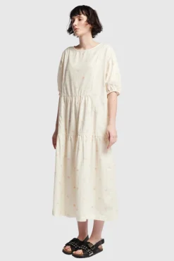 Kloke - Gradient Dress - Ecru Floral