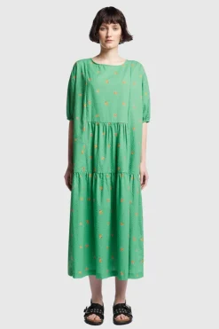 Kloke - Gradient Dress - Green Floral