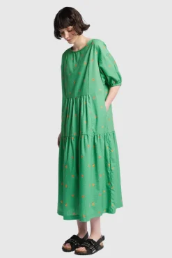 Kloke - Gradient Dress - Green Floral