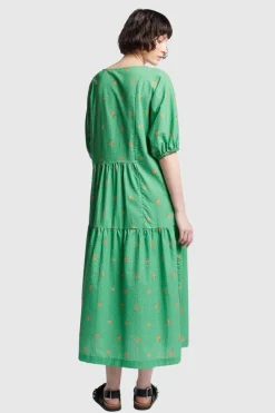 Kloke - Gradient Dress - Green Floral