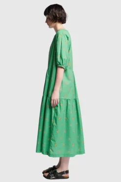 Kloke - Gradient Dress - Green Floral