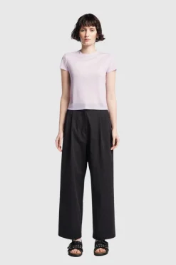 Kloke - Mica Mesh SS Top - Lilac Floral