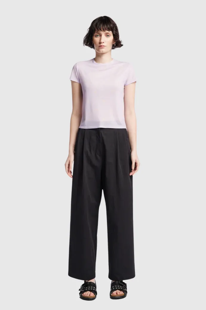 Kloke - Mica Mesh SS Top - Lilac Floral