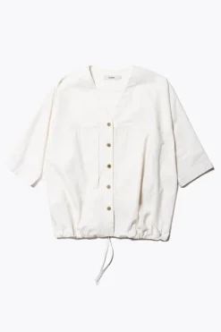 Kloke - Ruins S/S Top - Ecru