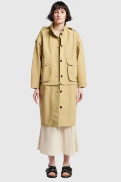 Kloke - Vulcan Zip Coat - Sand