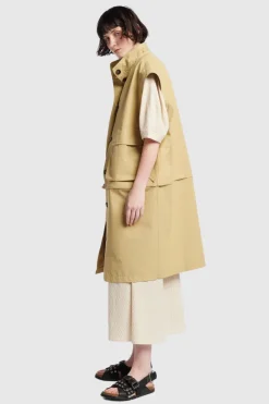 Kloke - Vulcan Zip Coat - Sand