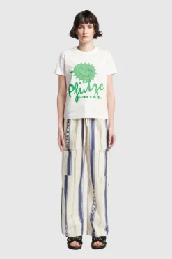 Kloke -Pfutze Aer Vital Print T-Shirt - Off White