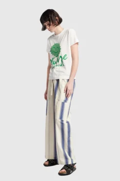 Kloke -Pfutze Aer Vital Print T-Shirt - Off White