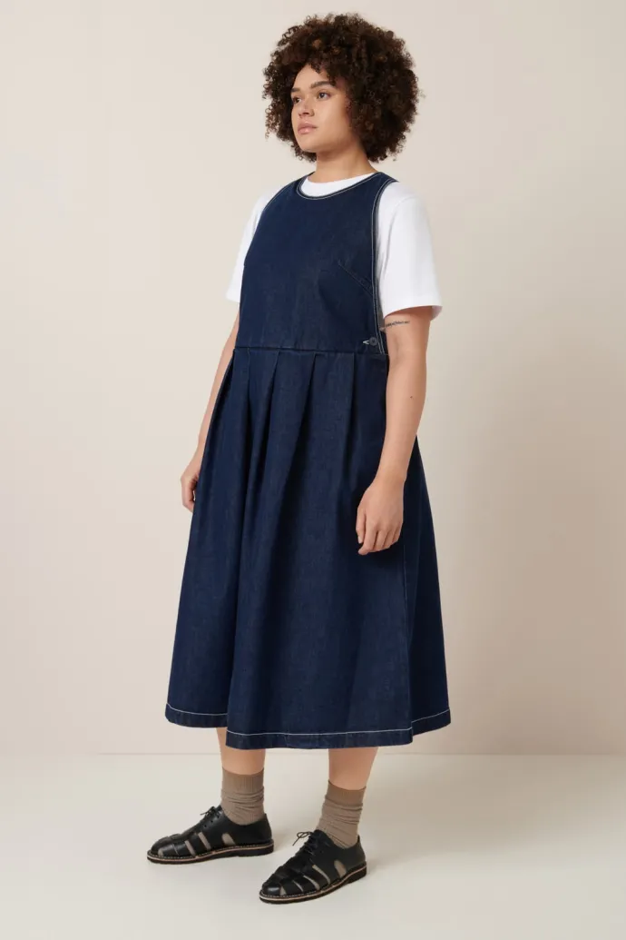 Kowtow - Apron Dress - Indigo