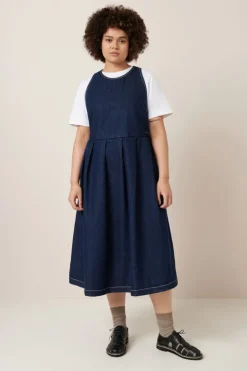 Kowtow - Apron Dress - Indigo